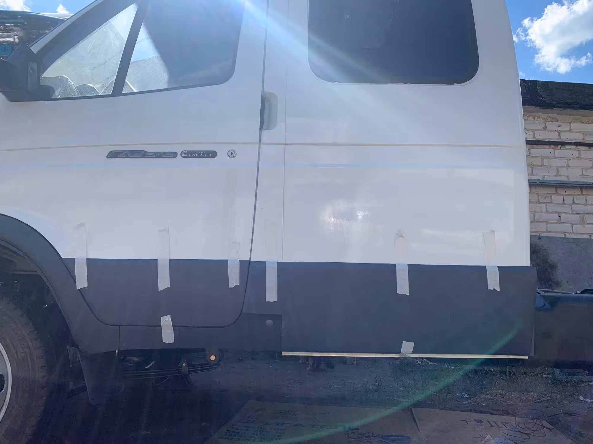 Накладки пластик Газель Бизнес боковины пластиковые ФЕРМЕР (2 / 2)