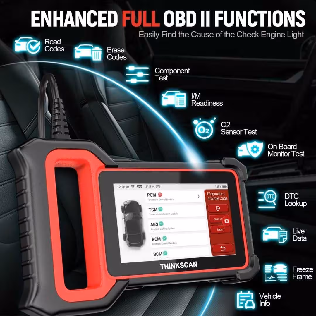 ThinkCar Plus S7 мультимарочный автосканер (2 / 6)