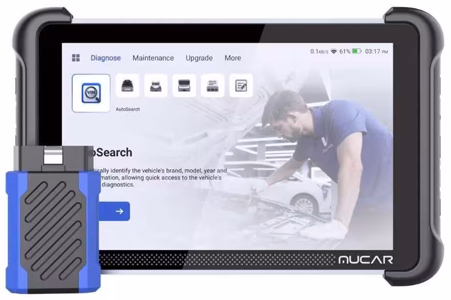 MUCAR 892BT мультимарочный сервисный автосканер (6 / 7)