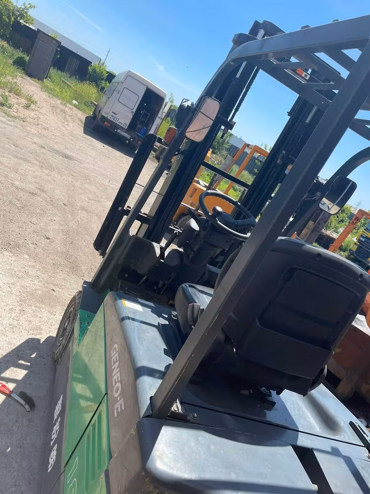 Погрузчик электрический Toyota. Г/П 1,8т Отличное состояние. 2019 год (5 / 5)
