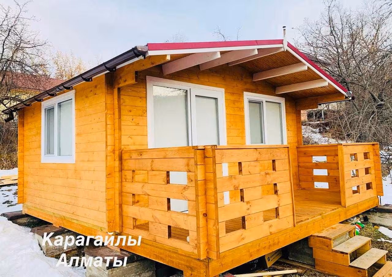 Тёплый дом 27м2 с отдельной спальней и террасой | Haven27 | Алматы (15 / 16)