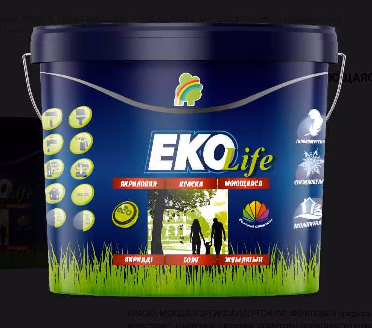 Акриловая краска Eko life (1 / 2)