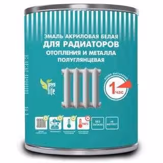 "Радуга-178", эмаль для металла и радиаторов отопления (полуглянцевая) (2 / 3)