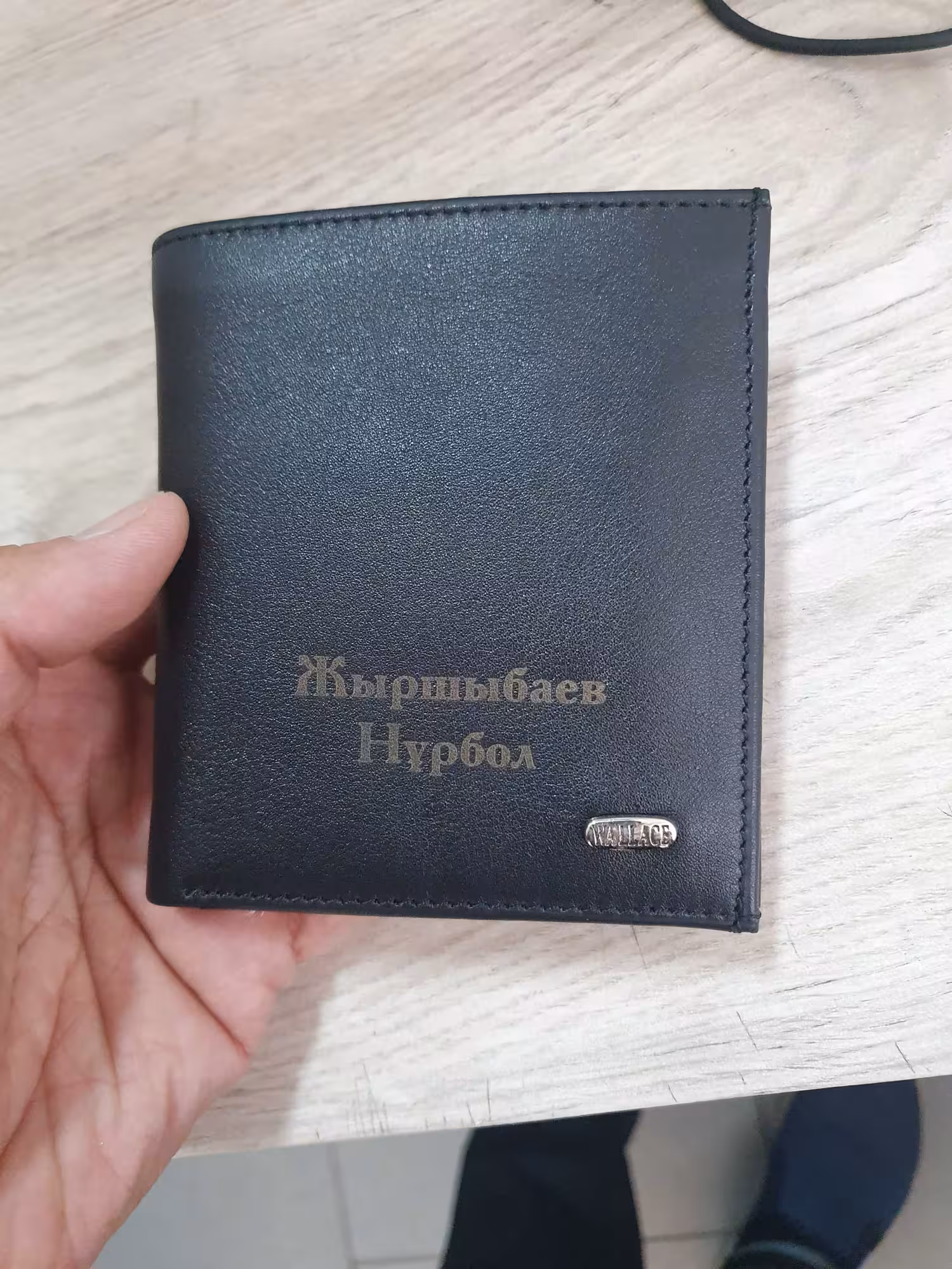 Гравировка кожа, портмане, ремень, блокнот (3 / 7)