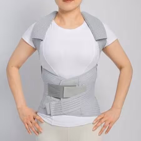 Бандаж корсет на спину на пояс 2в1 фиксатор спины. Размеры M - 3XL (1 / 2)