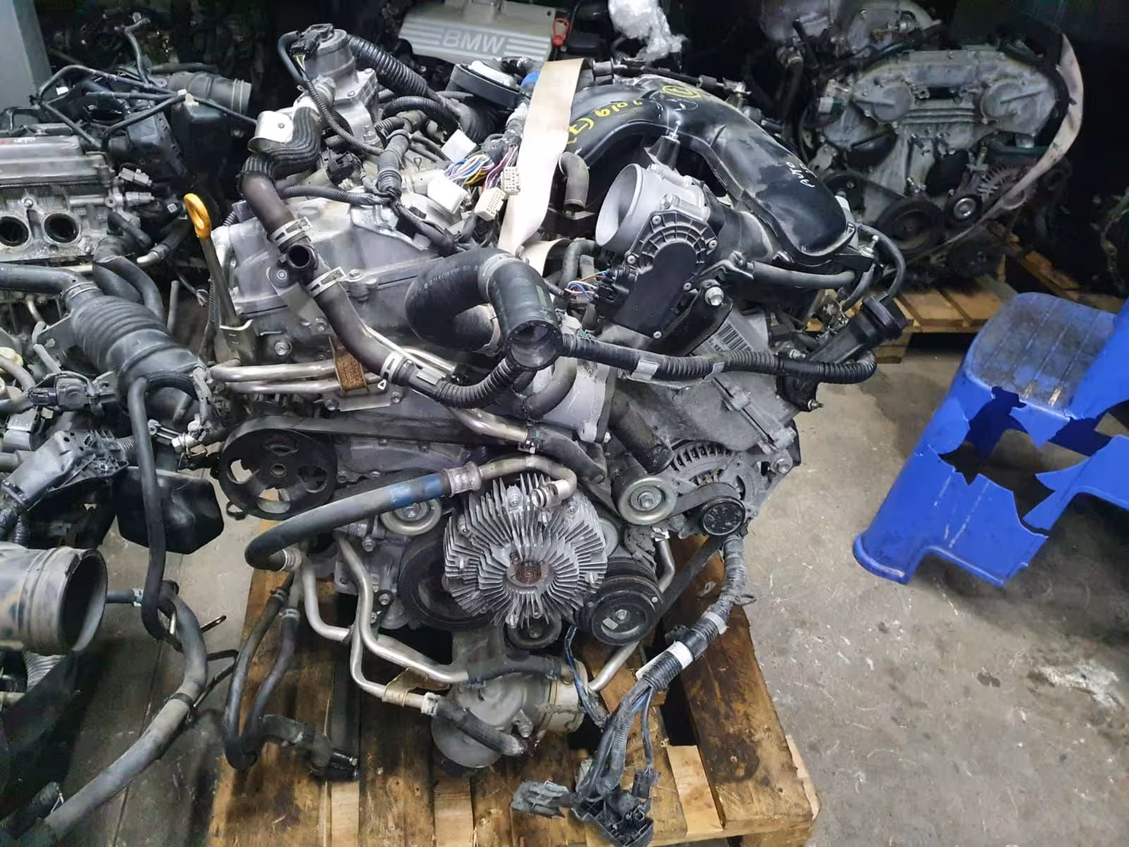 Двигатель б/у 2GRFSE GS350 (3 / 4)