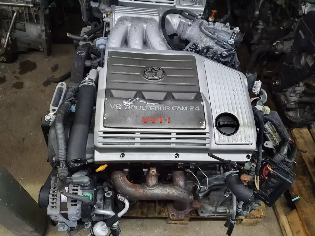 Двигатель 1MZ vvti 4wd RX300 (1 / 3)