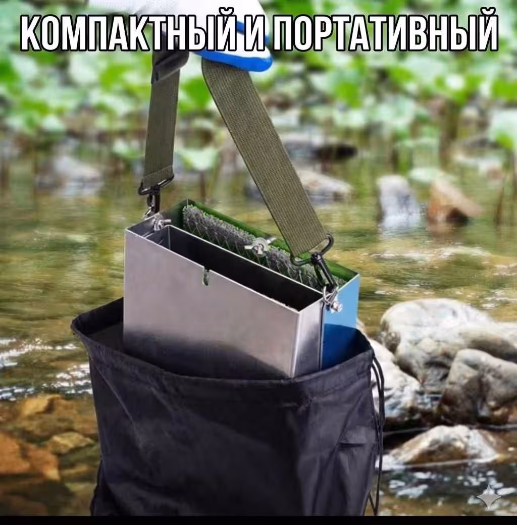 Складной шлюз для разведки и добычи золота (4 / 8)