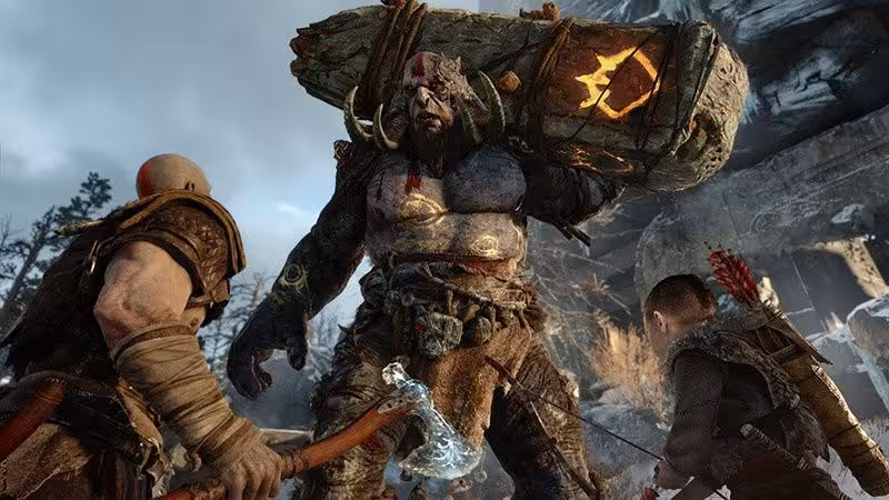 Диск God of War 2018 [PS4] + возможен ОБМЕН \ магазин GAMEtop (2 / 8)