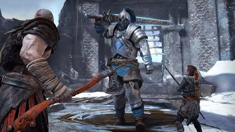 Диск God of War 2018 [PS4] + возможен ОБМЕН \ магазин GAMEtop (4 / 8)