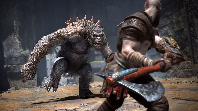 Диск God of War 2018 [PS4] + возможен ОБМЕН \ магазин GAMEtop (5 / 8)