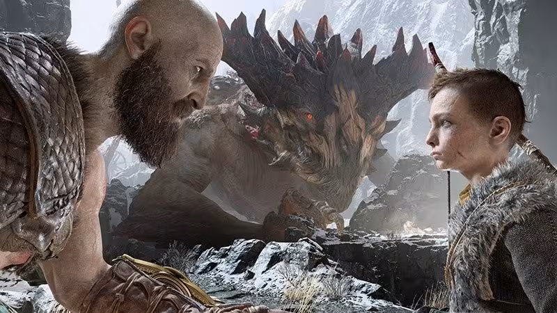 Диск God of War 2018 [PS4] + возможен ОБМЕН \ магазин GAMEtop (6 / 8)