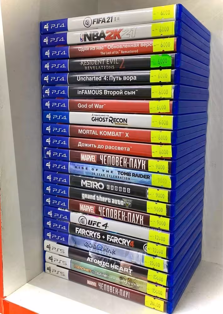 Продажа и обмен дисков PS3 - PS4 - PS5 \ Магазин GAMEtop \ Гоголя, 87 (6 / 8)