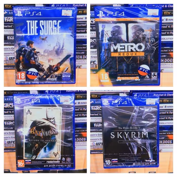 или обменяю диски PS4 / PlayStation 4 / магазин GAMEtop (4 / 8)