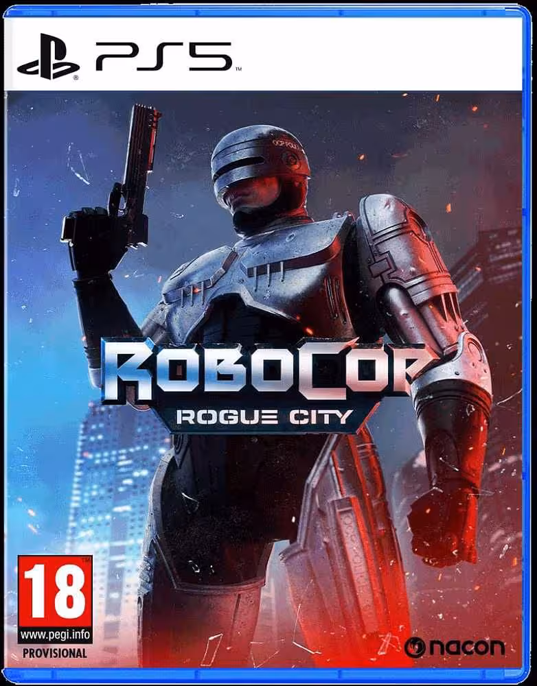 Новый диск RoboCop: Rogue City [PS5] маг. GAMEtop + обмен игр (1 / 8)