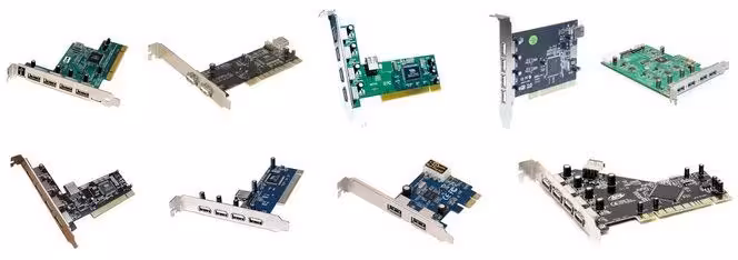 USB контроллеры с гарантией. (1 / 4)