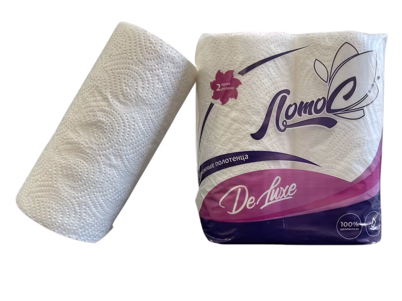 Бумажные полотенца Лотос Эко DeLuxe (2 / 2)