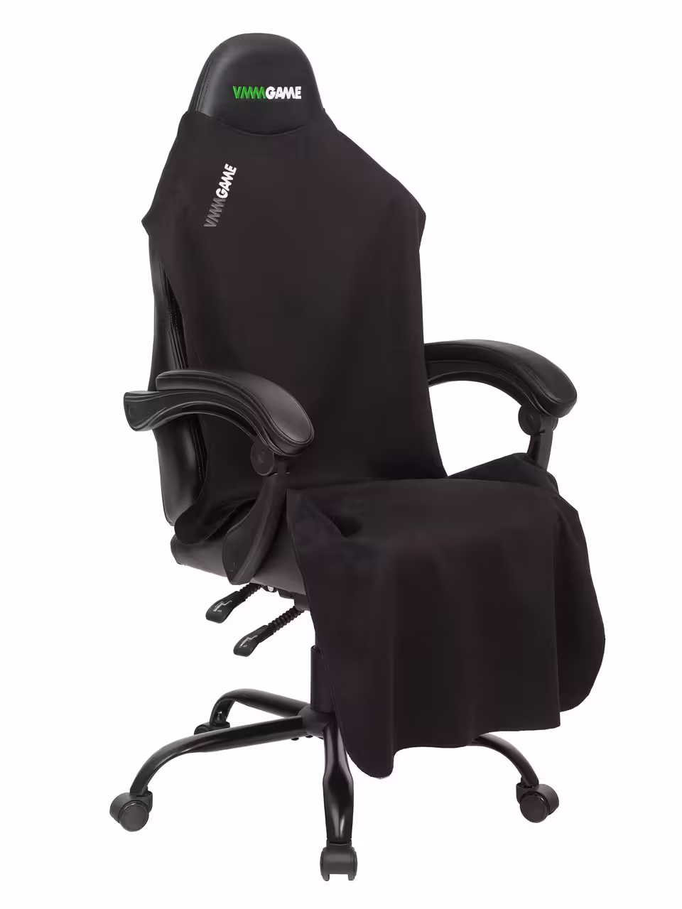 Накидка для компьютерного кресла VMMGAME PONCHO COAL, черная (1 / 7)