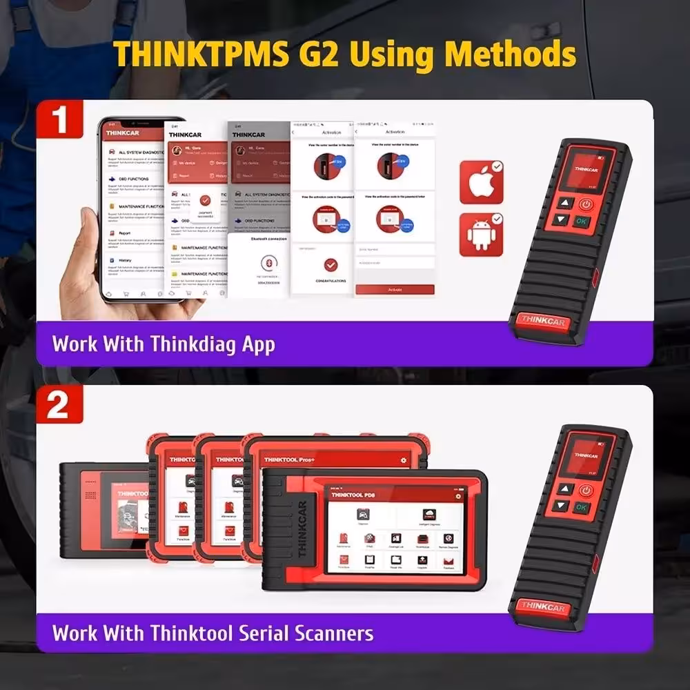 ThinkCar программатор ThinkTPMS G2 (3 / 4)