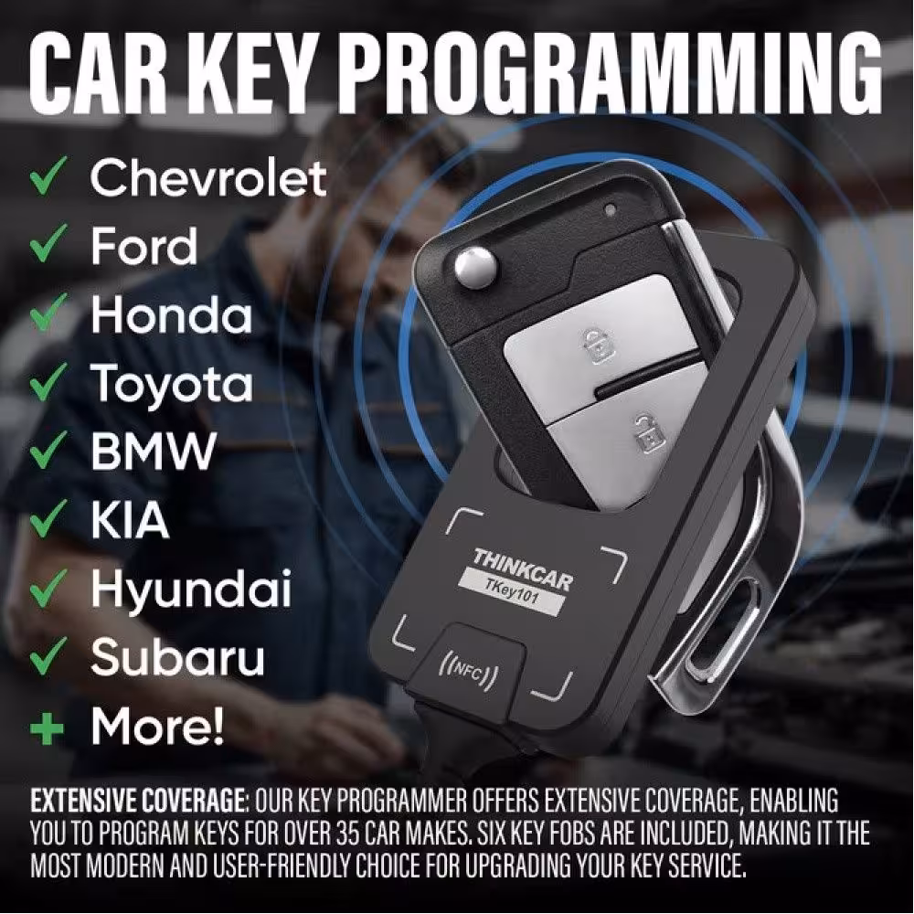 ThinkCar программатор автоключей Tkey 101 (3 / 7)