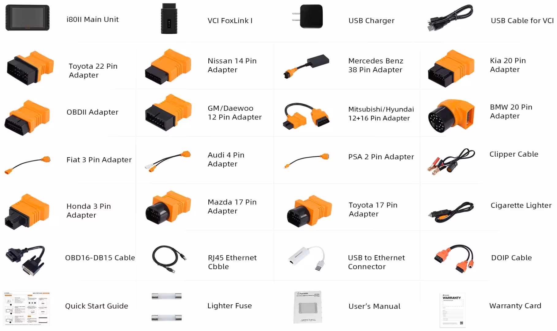 FOXWELL мультимарочный i80II (7 / 7)