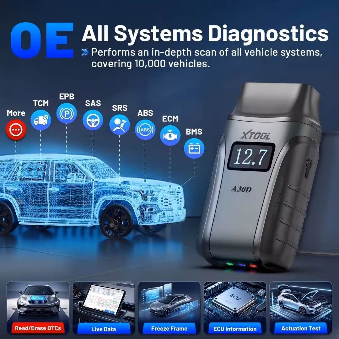 X-TOOL мультимарочный автосканер Anyscan A30D (5 / 5)