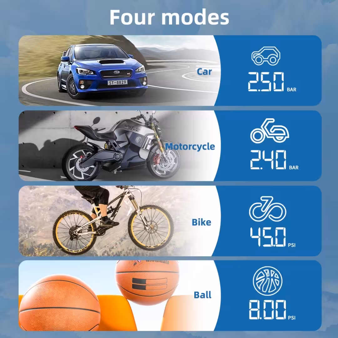 Автокомпрессор поршневой Y-QB02 (4 / 5)