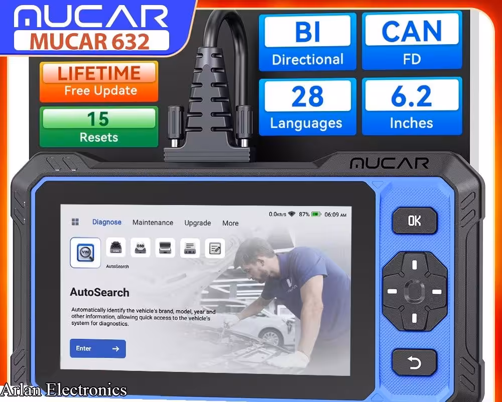 MUCAR мультимарочный автосканер 632 (1 / 7)