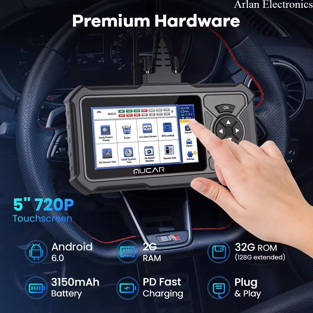 MUCAR мультимарочный автосканер CDE900 Pro (4 / 6)