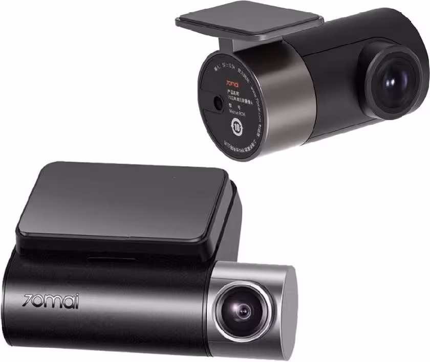 Видеорегистратор 70mai Dash Cam A500S Set черный (2 / 2)