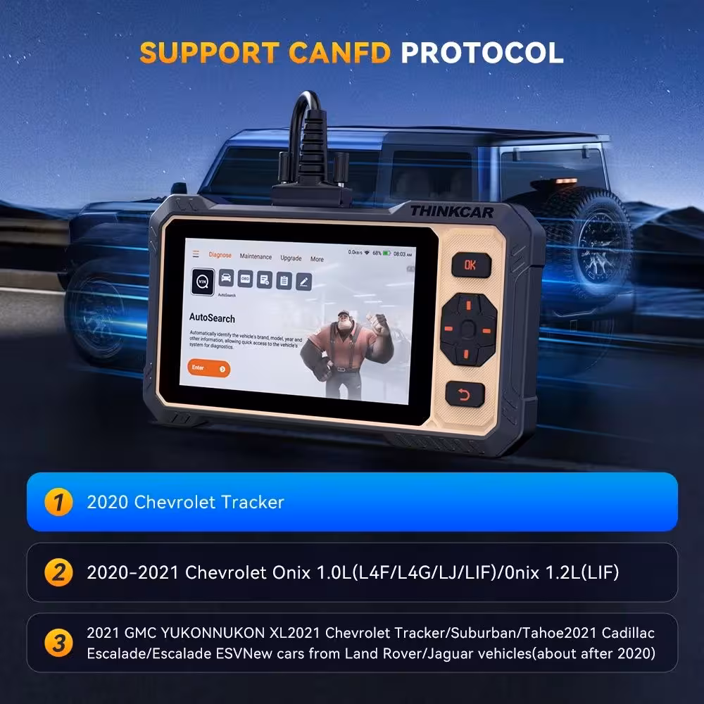 MUCAR мультимарочный автосканер THINKSCAN 662 (2 / 6)