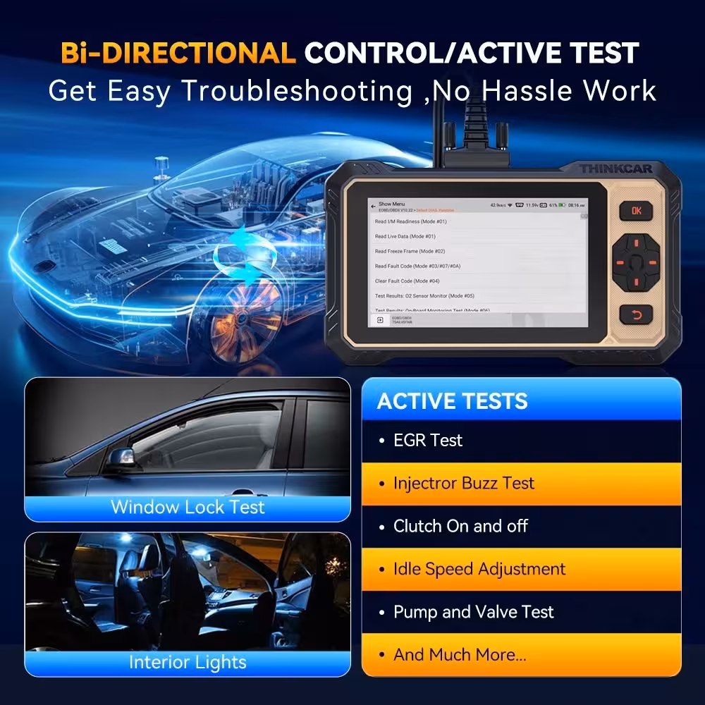 MUCAR мультимарочный автосканер THINKSCAN 662 (3 / 6)