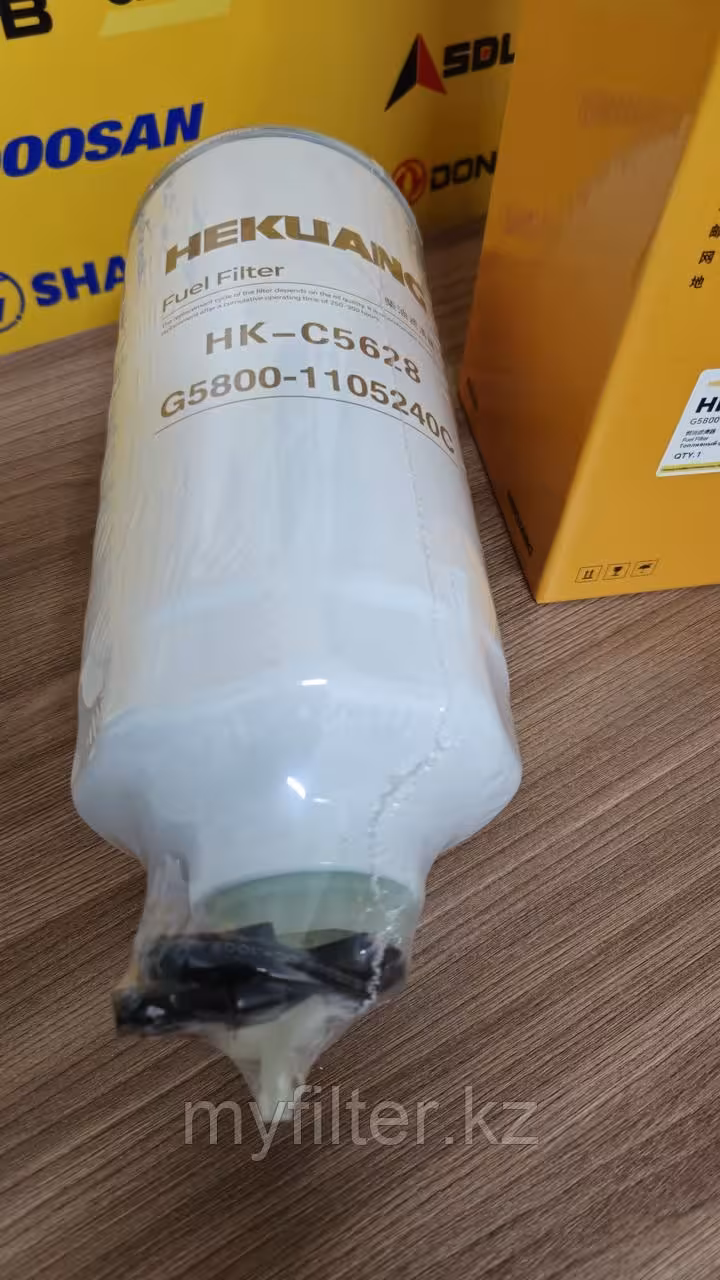 Топливный фильтр тонкой очистки G5800-1105240C/CX1017, с датчиком воды (3 / 4)