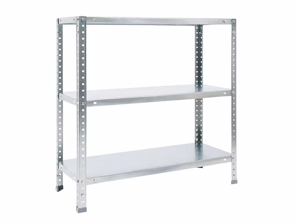 Стеллаж ES 75KD/75x30/3 оцинкованный (1 / 6)
