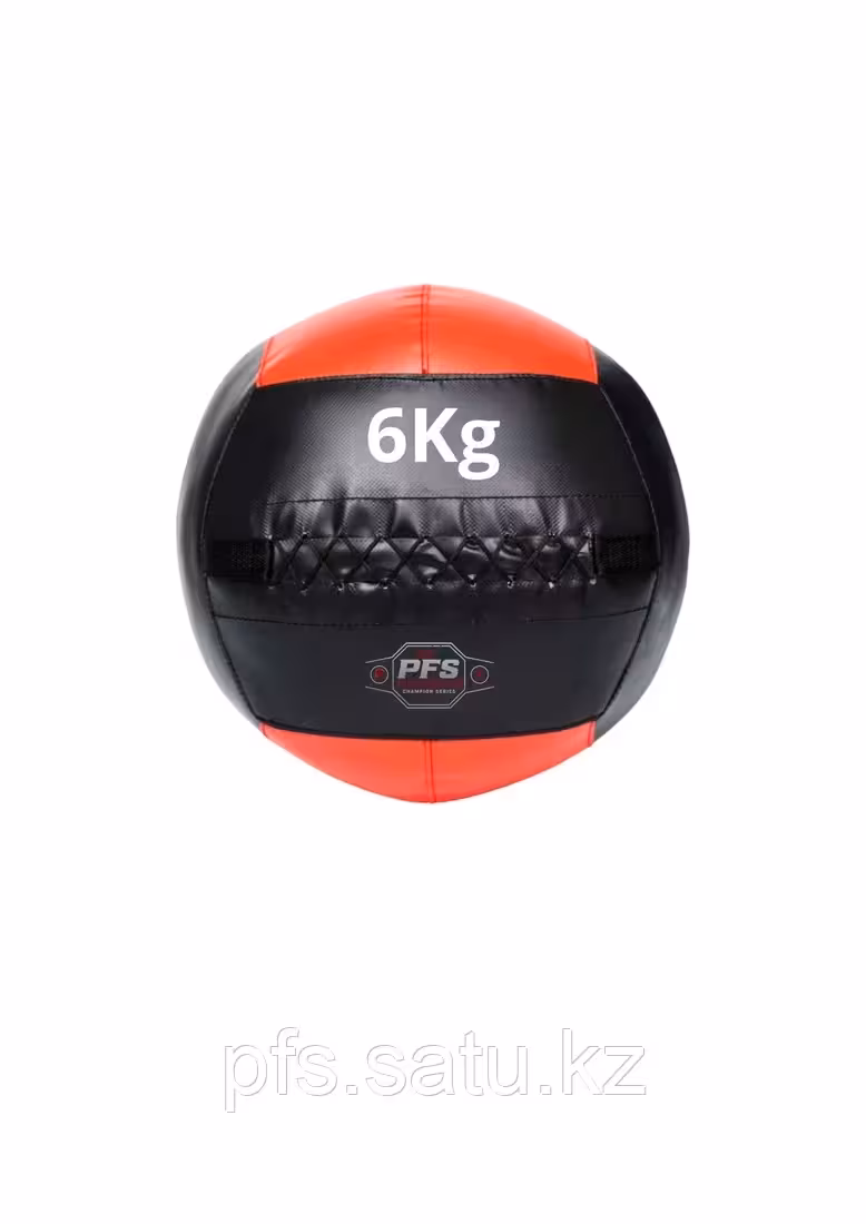 PFS-ProFightingSport медбол 6 кг 33 см красный ПВХ для бокса и функциональных тренировок (2 / 2)