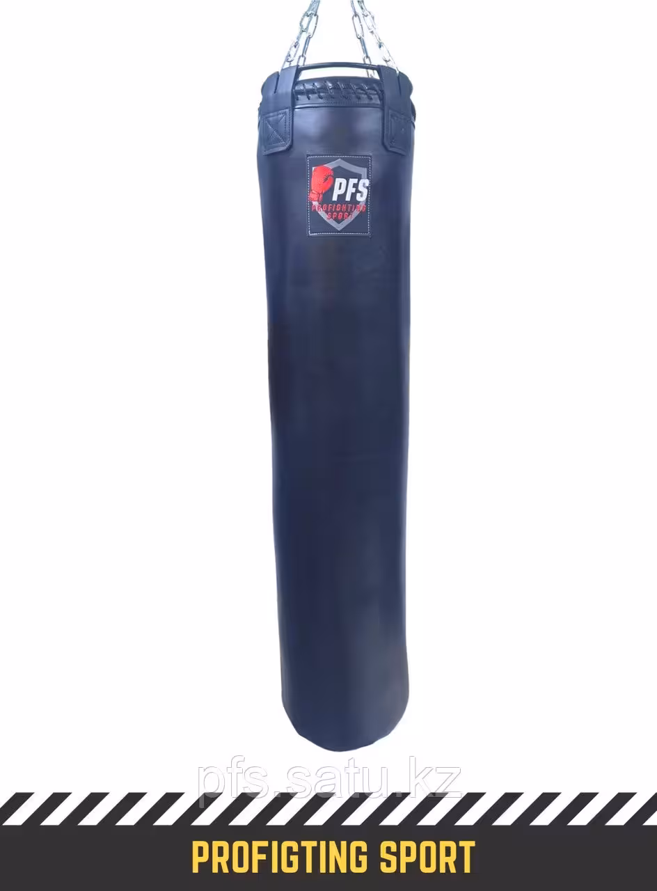 Боксерская груша 150×35 см 65 кг кожаная купить для бокса и ММА Алматы (6 / 7)