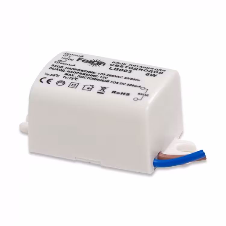 Электронный трансформатор Feron LB003 6W IP20 (1 / 1)