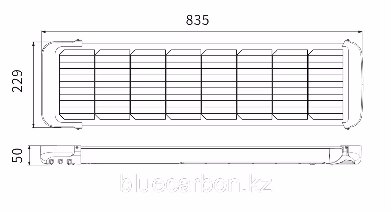Светильник со встроенной солнечной панелью OLF-25W / 100W (3 / 7)
