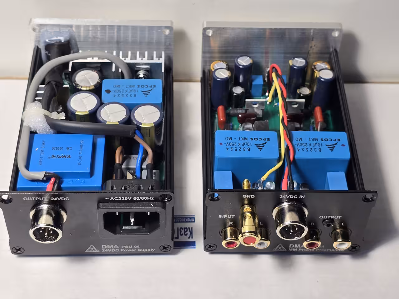 MM-фонокорректор DMA MM-04 mkIII с линейным блоком питания PSU-04 (5 / 7)