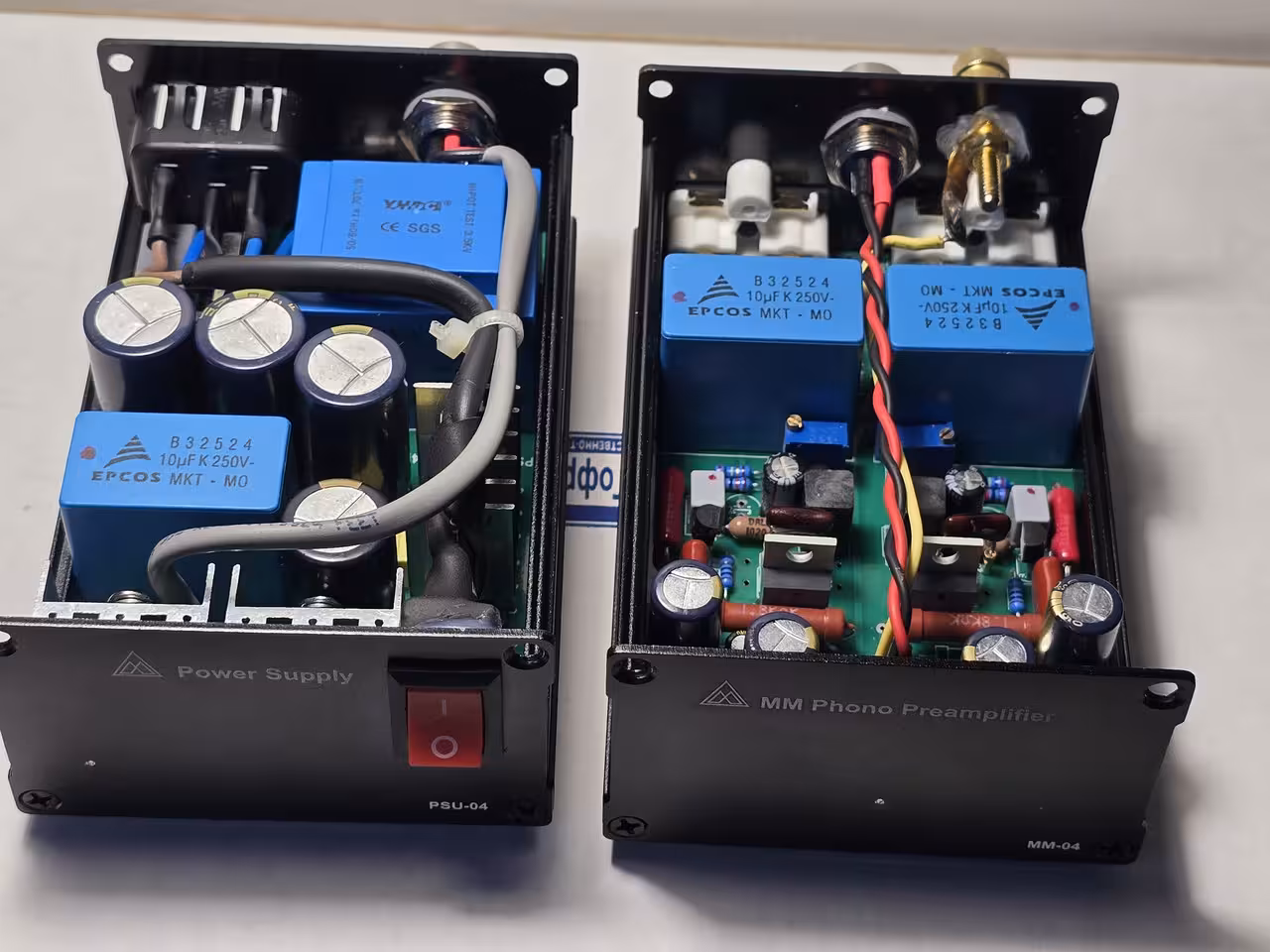 MM-фонокорректор DMA MM-04 mkII с линейным блоком питания PSU-04 (4 / 5)