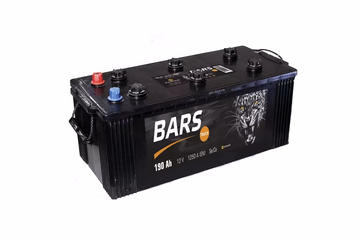 Аккумулятор Bars 6СТ-190 190Ah -/+, конус (1 / 1)
