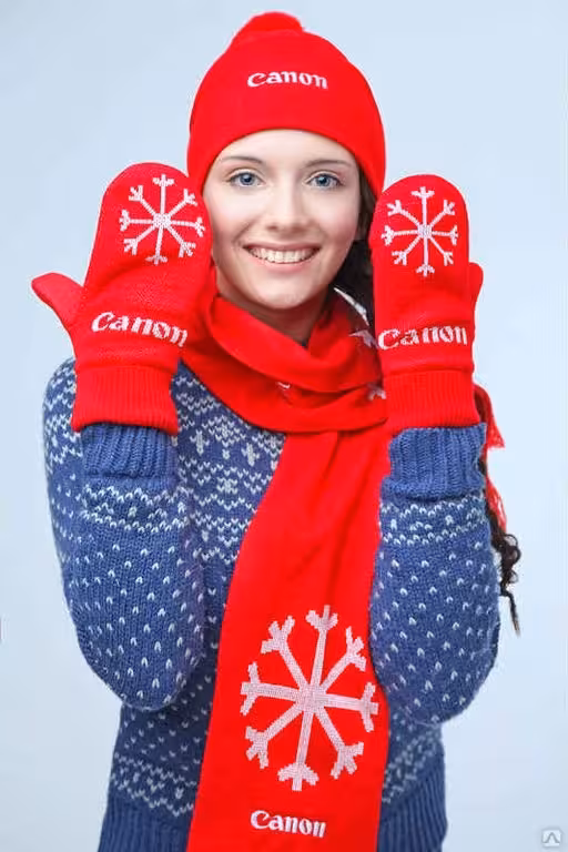Шарф с нанесением логотипа (2 / 4)