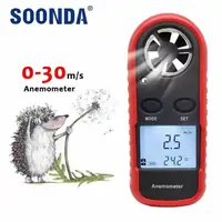Анемометр 0-30 метр секунд измеритель скорости движения ветра