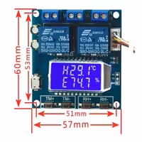 Регулятор температуры и влажности XY-TR01