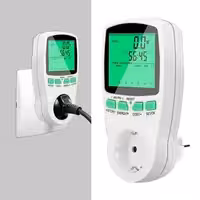 с подсветкой Ваттметр Цифровой измеритель мощности ЖК-счетчик энергии