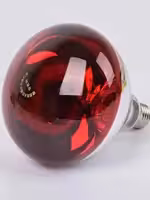 инфракрасная лампа 250 Ватт гладкий красный