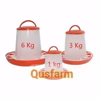 Бункерная кормушка для птицы 1-1,5 кг