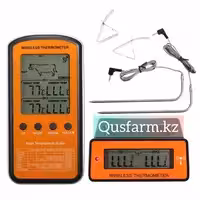 Беспроводной пищевой двойной термометр