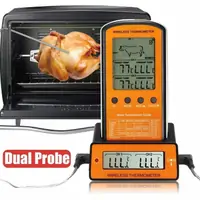 Беспроводной пищевой двойной термометр