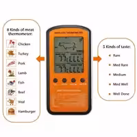 Беспроводной пищевой двойной термометр